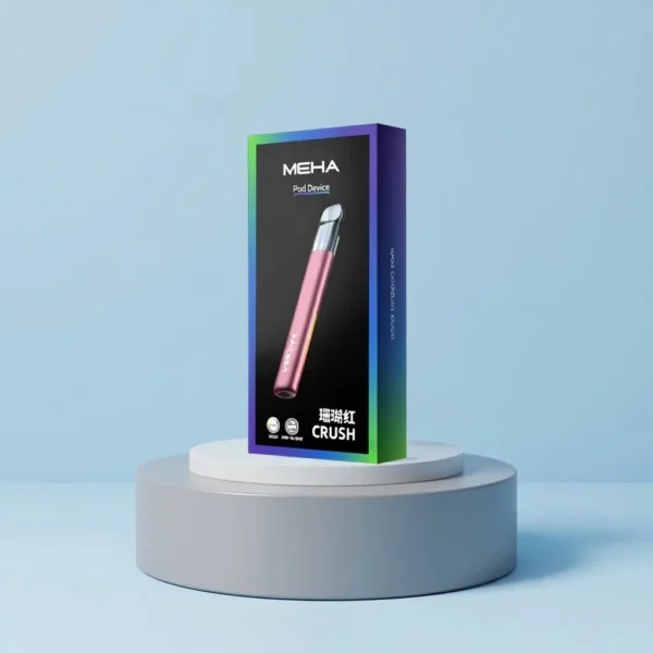 14524df5-20c9-411e-adbf-a12d816d3d08.webp MEHA 魅嗨 星耀版 五代通用主機|具備 RGB 炫彩氛圍燈設計與 7W-10.5W 三檔功率切換自定義口感,配備 450mAh 大容量與 Type-C 快充,通用五代煙彈