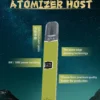 DIYA 叮啞 一代通用皮革主機｜內建 LED 顯示螢幕與 8W-10W 雙檔切換，搭配 380mAh 穩定續航並適配一代煙彈
