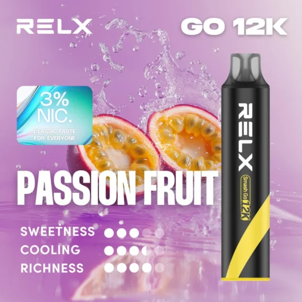 20260105063004622.webp RELX Smash Go 12000口 拋棄式電子煙|搭載獨家防乾燒技術與 400mAh 穩壓續航,具備 15ml 澎湃大容量與 3%~5% 尼古丁鹽爆爽擊喉感