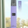 DIYA 叮啞 一代通用皮革主機｜內建 LED 顯示螢幕與 8W-10W 雙檔切換，搭配 380mAh 穩定續航並適配一代煙彈