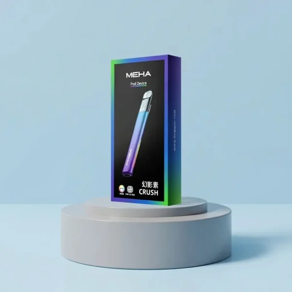 67eb0d12-34bb-48fa-9832-9af8fc7b818c.webp MEHA 魅嗨 星耀版 五代通用主機|具備 RGB 炫彩氛圍燈設計與 7W-10.5W 三檔功率切換自定義口感,配備 450mAh 大容量與 Type-C 快充,通用五代煙彈