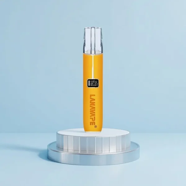 LANA 一代通用主機 皮革版｜支援 8/10W 切換穩定輸出，搭載 380mAh 電池與 Type-C 快充，通用一代煙彈