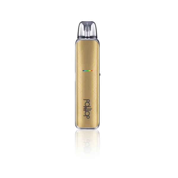 Brass_Front.webp DotPod Lite 側注油主機|具備 30W 輸出與 1000mAh 大電池,採用 2ml 容量側邊填油設計並支援 Type-C 快充,通用小煙煙油