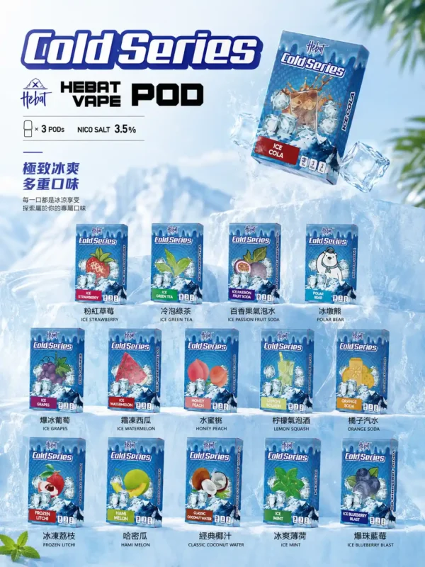 ChatGPT-Image-2026年8月31日-下午11_05_36.webp Hebat 喜貝 一代通用煙彈(3入超值選)|具備 2ml 奢華大容量與 3.5% 尼古丁鹽順滑霧化不鎖喉設計,繽紛口味全現貨,通用一代主機