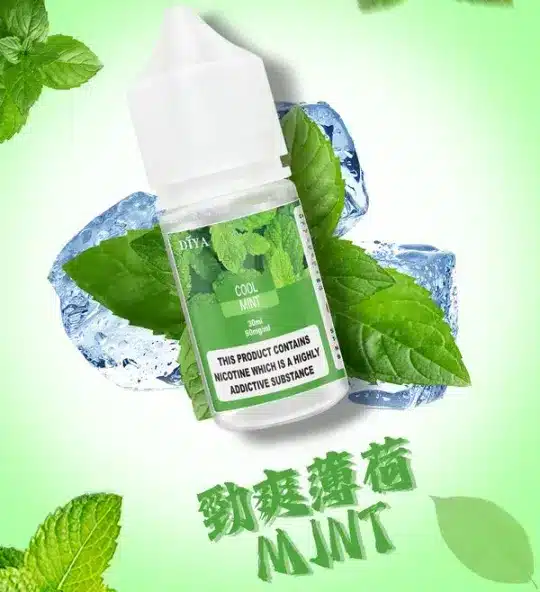 DIYA-煙油-30m-l-POD-專用-台灣-勁爽薄荷.webp 【買5瓶送MKG主機】DIYA 叮啞 煙油 30ml 大容量|主打防嗆順口配方,提供 0~50mg 尼古丁鹽多濃度可選,通用注油小煙主機