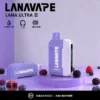 【買3送主機】LANA Ultra II 16000口 專用磁吸換彈拋棄式電子煙｜具備 10ml 誠意大容量與爆汁順滑口感，搭載 750mAh 超大電芯、LED 螢幕顯示並支援 Type-C 快充