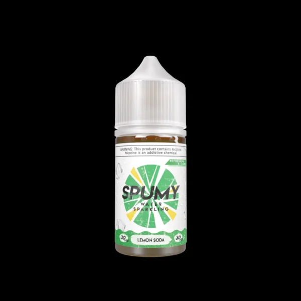 Lemon-Soda-by-SPUMY-Juice-30ml-Salt-Nic.webp SPUMY 蘇打 煙油 30ml 大容量|還原現開汽水爆爽氣泡口感,搭配 30mg 尼古丁鹽順喉不膩口,通用注油小煙主機