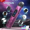 MP-Uranus-1080x1350px-New-Product-Pink.webp SP2S 天王星 Uranus 開放式注油小煙主機|具備最大 30W 多檔調節爆發輸出與 1000mAh 大電量,搭配 0.96 吋液晶屏精準顯示,內含 0.6Ω/0.8Ω 空彈並通用小煙煙油