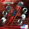 MP-Uranus-1080x1350px-New-Product-Red.webp SP2S 天王星 Uranus 開放式注油小煙主機|具備最大 30W 多檔調節爆發輸出與 1000mAh 大電量,搭配 0.96 吋液晶屏精準顯示,內含 0.6Ω/0.8Ω 空彈並通用小煙煙油