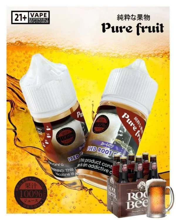 Pire-Fruit-純粹果物系列-4.webp Pure Fruit 純粹果物 煙油 30mL|日本原裝進口,主打現榨果汁般爆汁感與清爽順喉不膩口體驗,通用注油小煙主機