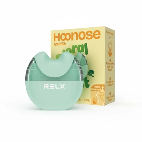 RELX-悅刻-Hoonose-鼻吸-圖片-2.webp RELX 悅刻 Hoonose 拋棄式鼻通|4000口大容量霧化式鼻吸棒,含天然薄荷成分幫助提神醒腦