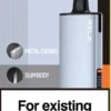RELX悅刻x-box-16000口拋棄式電子煙-藍銀主機.webp RELX 悅刻 X-BOX 16000口專用換彈拋棄式電子煙套裝|支援 12W-16W雙段功率調節,搭載 Mesh網狀芯與 3%尼古丁鹽