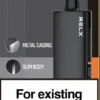 RELX悅刻x-box-16000口拋棄式電子煙-黑色主機.webp RELX 悅刻 X-BOX 16000口專用換彈拋棄式電子煙套裝|支援 12W-16W雙段功率調節,搭載 Mesh網狀芯與 3%尼古丁鹽