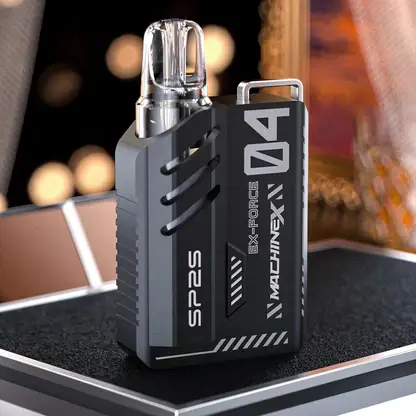 SP2S 思博瑞 MAX 專用換彈主機｜內建高清顯示螢幕即時監控，配備 6W-17W 寬幅功率調節與 800mAh 超強續航，專適配 MAX 煙彈系統