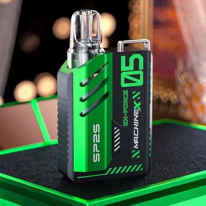 SP2S 思博瑞 MAX 專用換彈主機｜內建高清顯示螢幕即時監控，配備 6W-17W 寬幅功率調節與 800mAh 超強續航，專適配 MAX 煙彈系統
