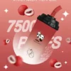 VAKA 奶茶杯 7500口 拋棄式電子煙｜具備 15ml 巨量裝與冰感水果奶茶系專屬口味，採用 3% 尼古丁鹽順滑擊喉感，搭配萌熊貓造型與 600mAh 可充電續航