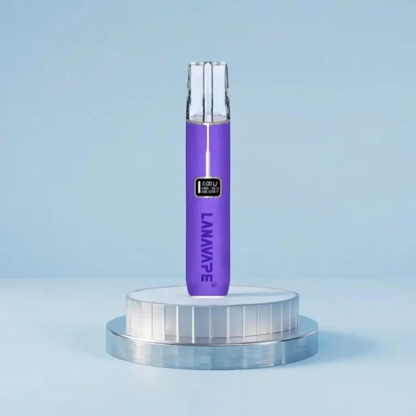 LANA 一代通用主機 皮革版｜支援 8/10W 切換穩定輸出，搭載 380mAh 電池與 Type-C 快充，通用一代煙彈