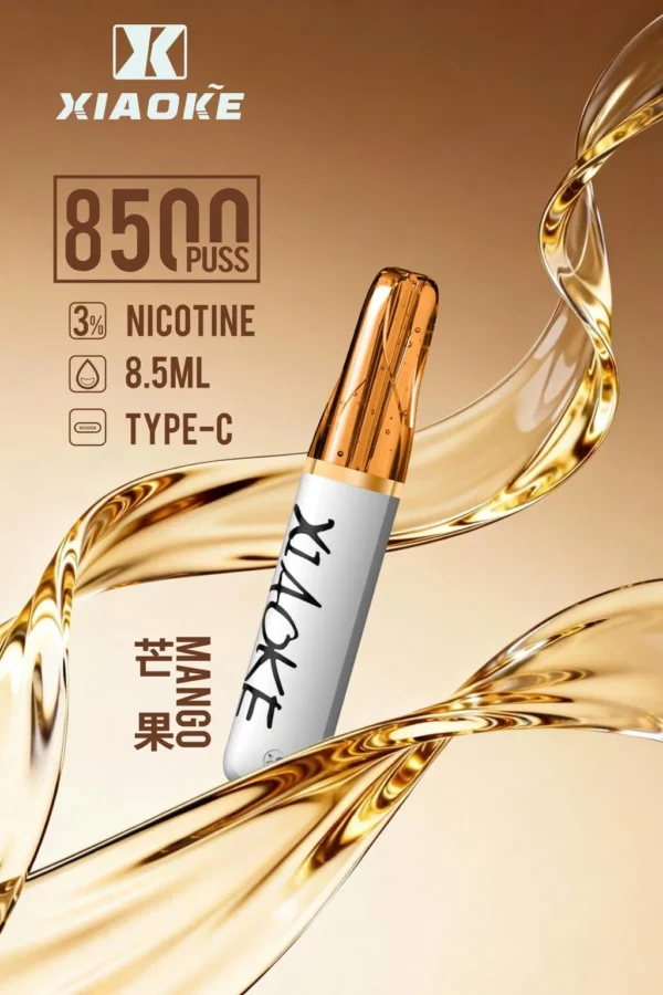 bc9ed517c136cbe8d4cfbbde3e4dd52a-1024x1536.jpg.webp XIAOKE 梟客 8500口拋棄式電子煙|含 8.5ml儲油量與 3%尼古丁鹽,支援 Type-C充電