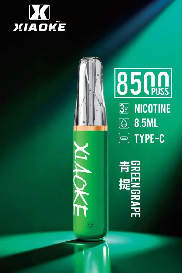 bede8c3d084105e043d192765e2199c6-1024x1536.jpg.webp XIAOKE 梟客 8500口拋棄式電子煙|含 8.5ml儲油量與 3%尼古丁鹽,支援 Type-C充電