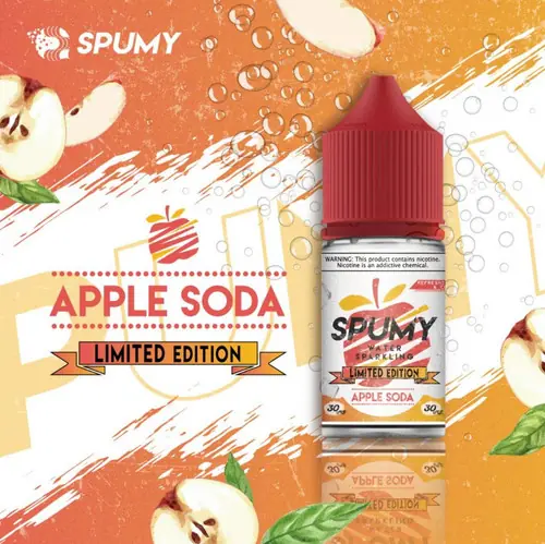 file.webp SPUMY 蘇打 煙油 30ml 大容量|還原現開汽水爆爽氣泡口感,搭配 30mg 尼古丁鹽順喉不膩口,通用注油小煙主機
