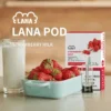 LANA 一代通用煙彈（3顆裝）｜具備吸氣即亮炫彩特效與升級陶瓷芯純淨口感，採用 2.5ml 大容量設計，通用一代主機