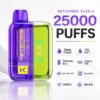 images.webp 【買一盒煙彈送主機】KEYSTONE FLEX-3 鑰石 25000口拋棄式電子煙|15ml透明可視油艙,支援三段功率調節與 Type-C充電