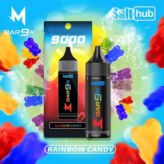 marbo-9k-rainbow-candy-524x524-1.webp Marbo Bar 泰國熱銷 9000口拋棄式電子煙|14ml 大容量,搭載 Mesh 網狀霧化芯與自定義可調氣流設計