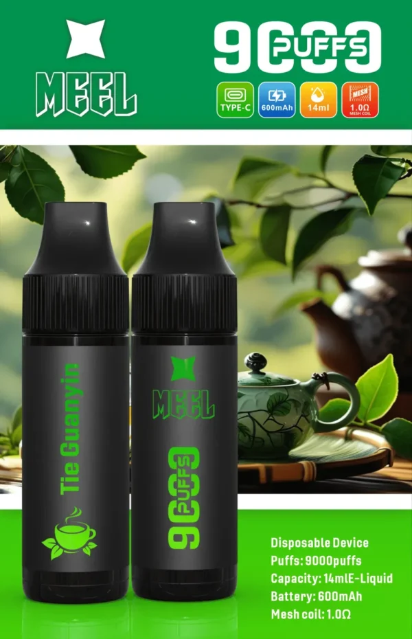 meel9000-5 MEEL Marbo 旗艦級 9000口 拋棄式電子煙|具備 14ml 巨量油倉與 Mesh 網芯強效霧化技術,提供長效穩定的旗艦級體驗