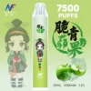 INF 無限 鬼滅之刃聯名 7500口 拋棄式電子煙｜具備鬼滅之刃聯名造型與 10ml 大容量煙油，採用 Mesh 網芯爆發口感，配置 550mAh 大容量電芯