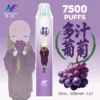 INF 無限 鬼滅之刃聯名 7500口 拋棄式電子煙｜具備鬼滅之刃聯名造型與 10ml 大容量煙油，採用 Mesh 網芯爆發口感，配置 550mAh 大容量電芯