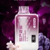 SP2S 思博瑞 GEM 9000口 拋棄式電子煙｜擁有 9000口巨量裝煙油續航天花板與 600mAh 大電量支援快充，結合透明水晶質感與智能顯示螢幕