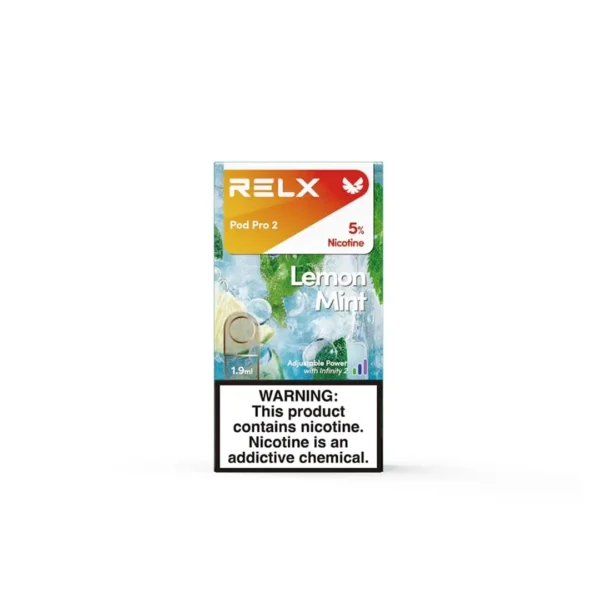 冰檸薄荷.webp 【買三盒加購350贈主機 買十贈二】RELX 悅刻 六代煙彈|防漏磁吸結構搭配升級陶瓷網狀芯,提供 3%~5% 尼古丁鹽順滑擊喉感,四/五/六代主機通用