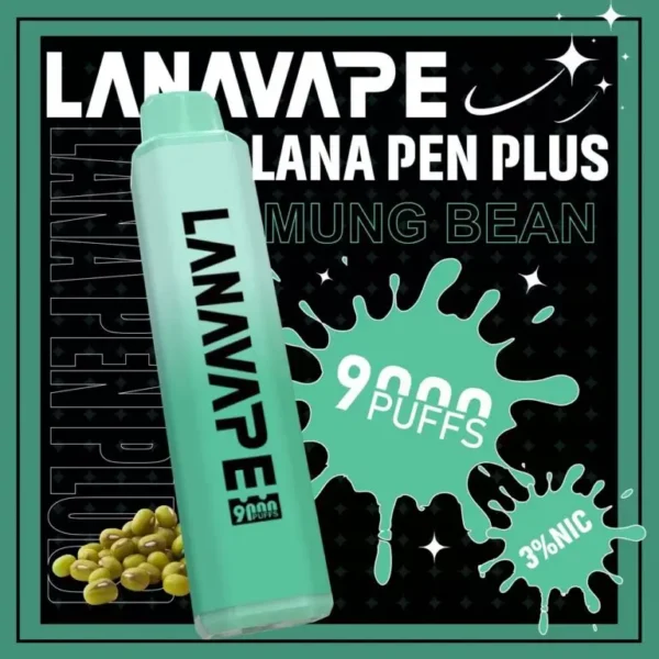 圖片_20260721191243-768x768-1.webp LANA PEN PLUS 9000口拋棄式電子煙|15ml儲油搭配 3%尼古丁鹽,配備 Mesh網芯並支援 Type-C充電