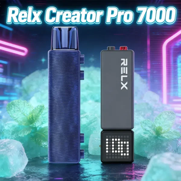 悦刻积木7000套装-5.webp RELX 悅刻 Creator 積木拋棄式電子煙入門組|7000口容量,配備6ml儲油倉與3%尼古丁鹽