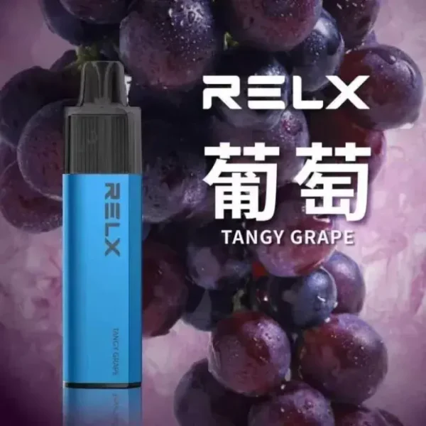 葡萄-02.webp RELX 悅刻 GA 8000口 拋棄式電子煙|升級陶瓷芯純淨還原,具備 15ml 長效容量與 1100mAh 獨家真免充電設計,輸出持續穩定