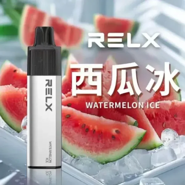 西瓜冰-02.webp RELX 悅刻 GA 8000口 拋棄式電子煙|升級陶瓷芯純淨還原,具備 15ml 長效容量與 1100mAh 獨家真免充電設計,輸出持續穩定